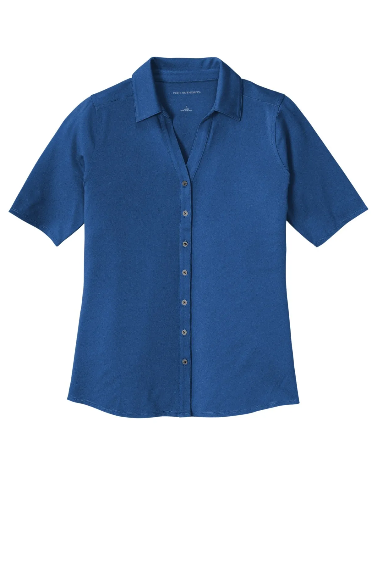 Port Authority Women's City Stretch Top. LK682 True Blue