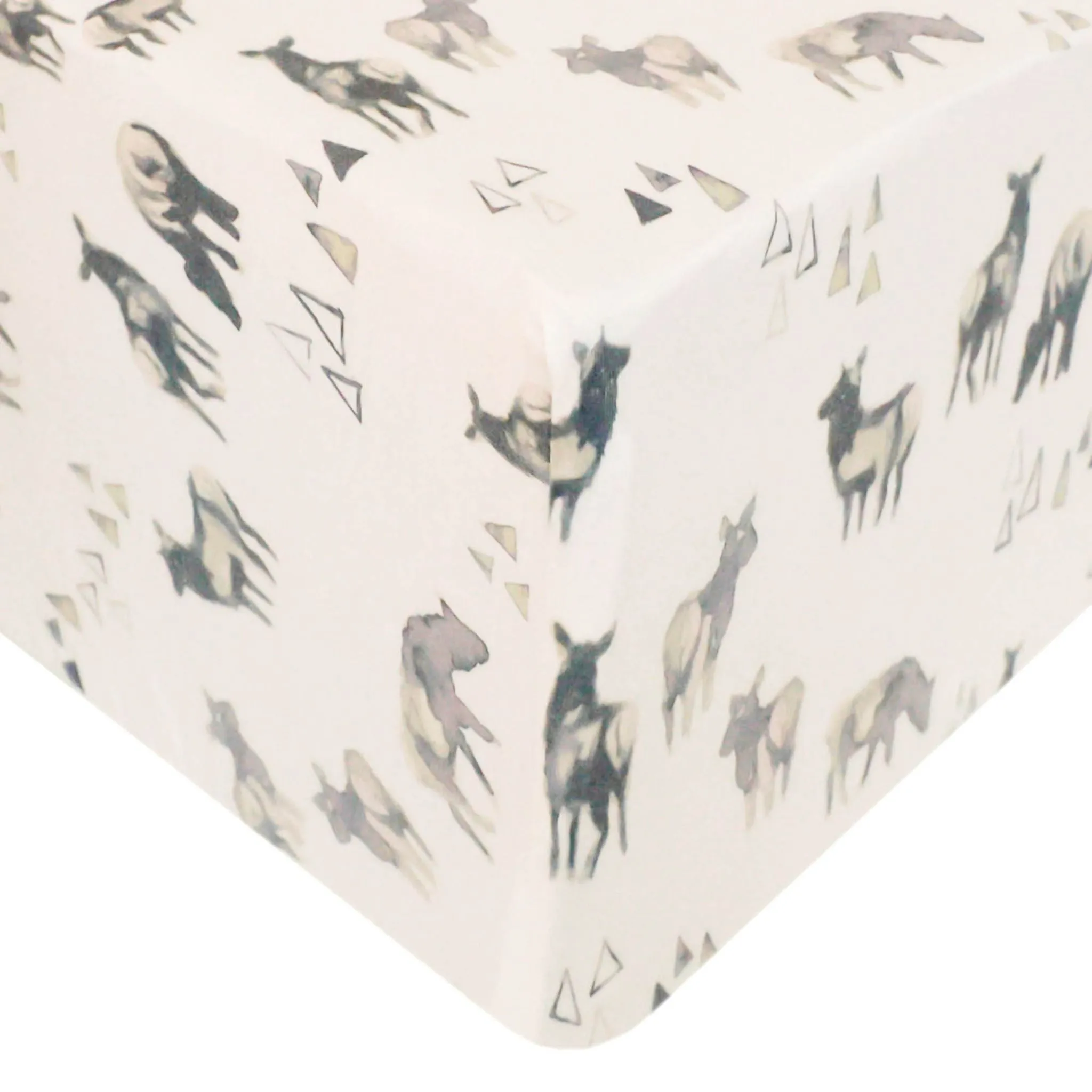 Premium Knit Fitted Crib Sheet - Cody