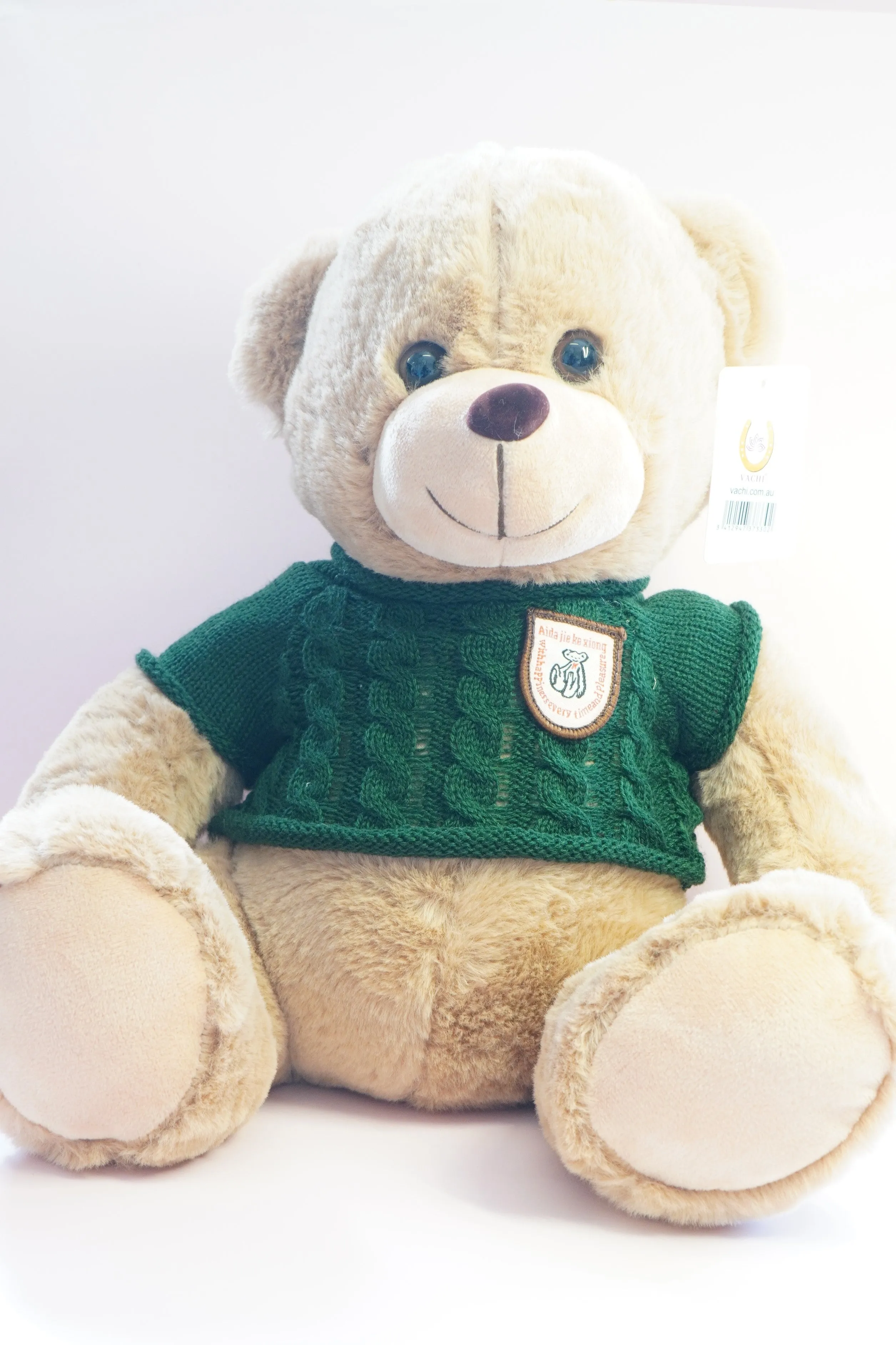 Premium Plush Knitwear Teddy Bear – 30cm