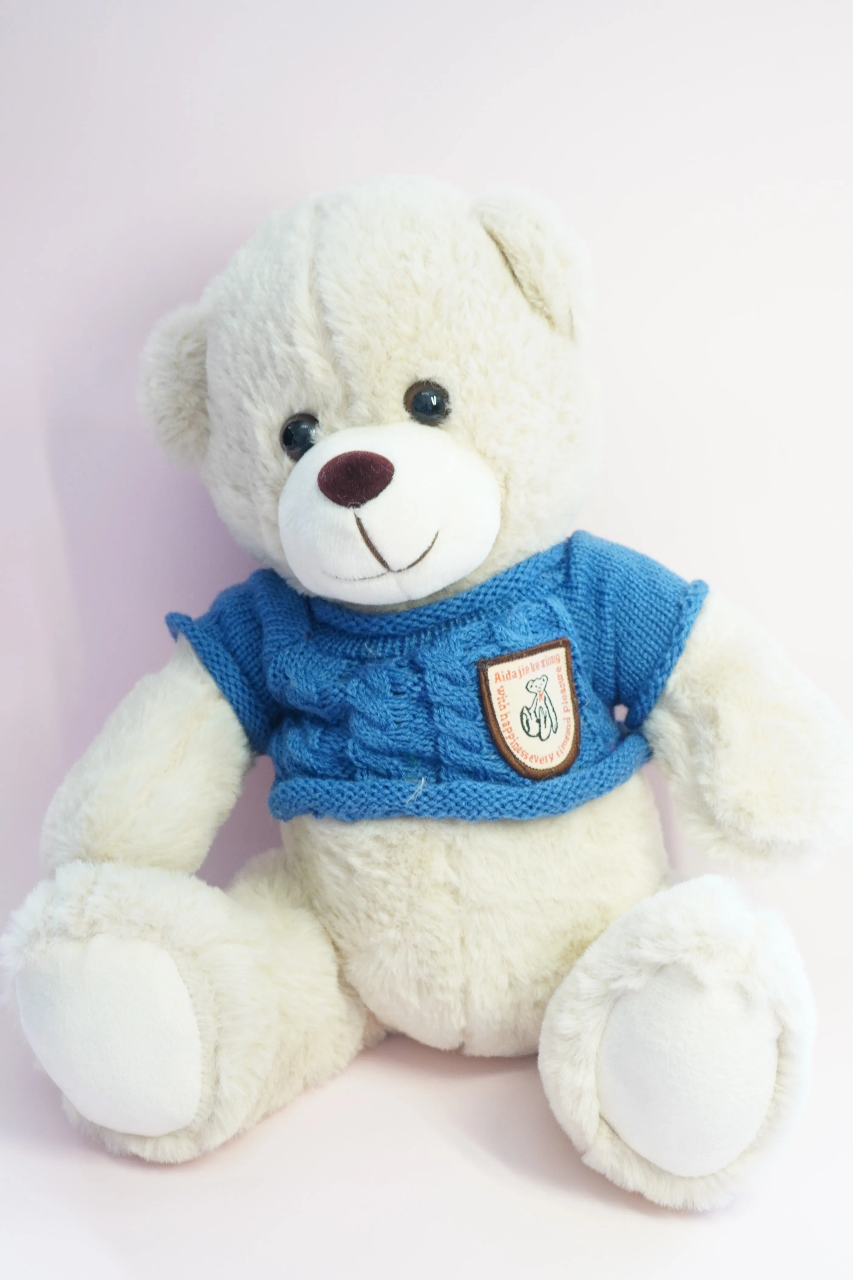 Premium Plush Knitwear Teddy Bear – 30cm