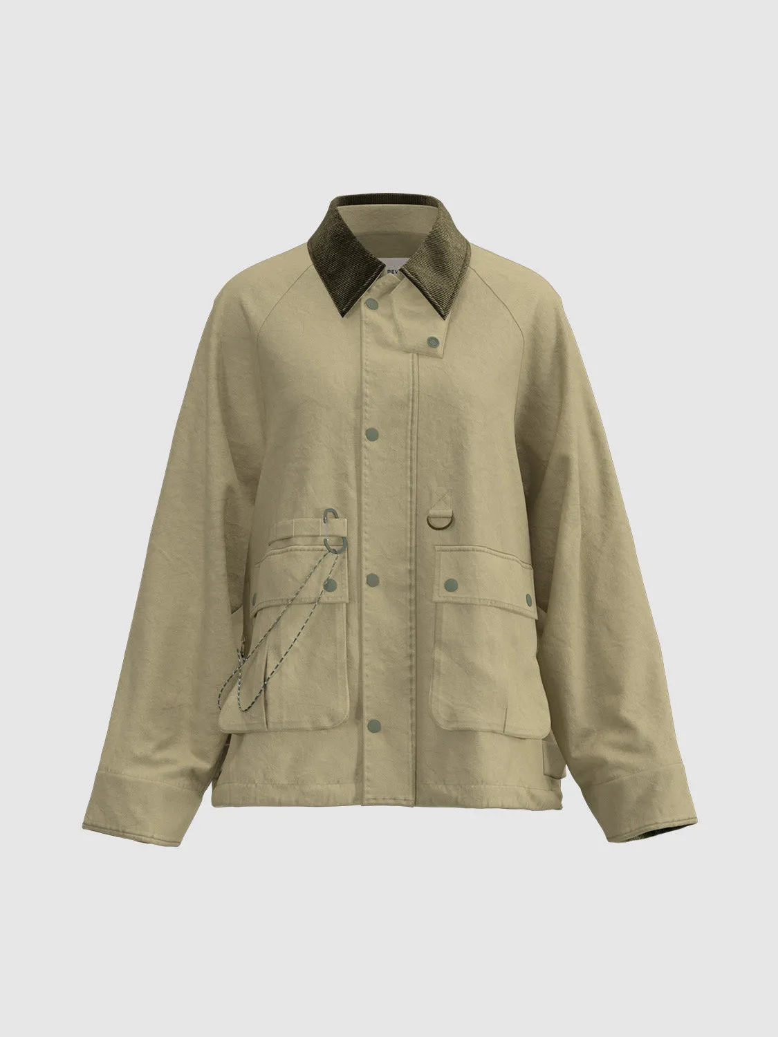 Press Button Loose Jackets