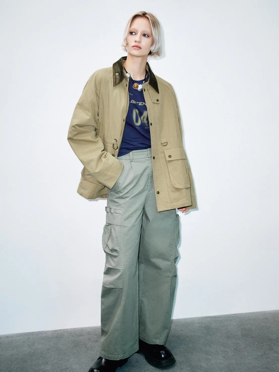 Press Button Loose Jackets