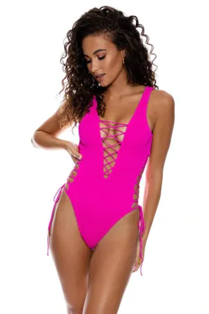 PURA CURIOSIDAD OPEN SIDE BODYSUIT