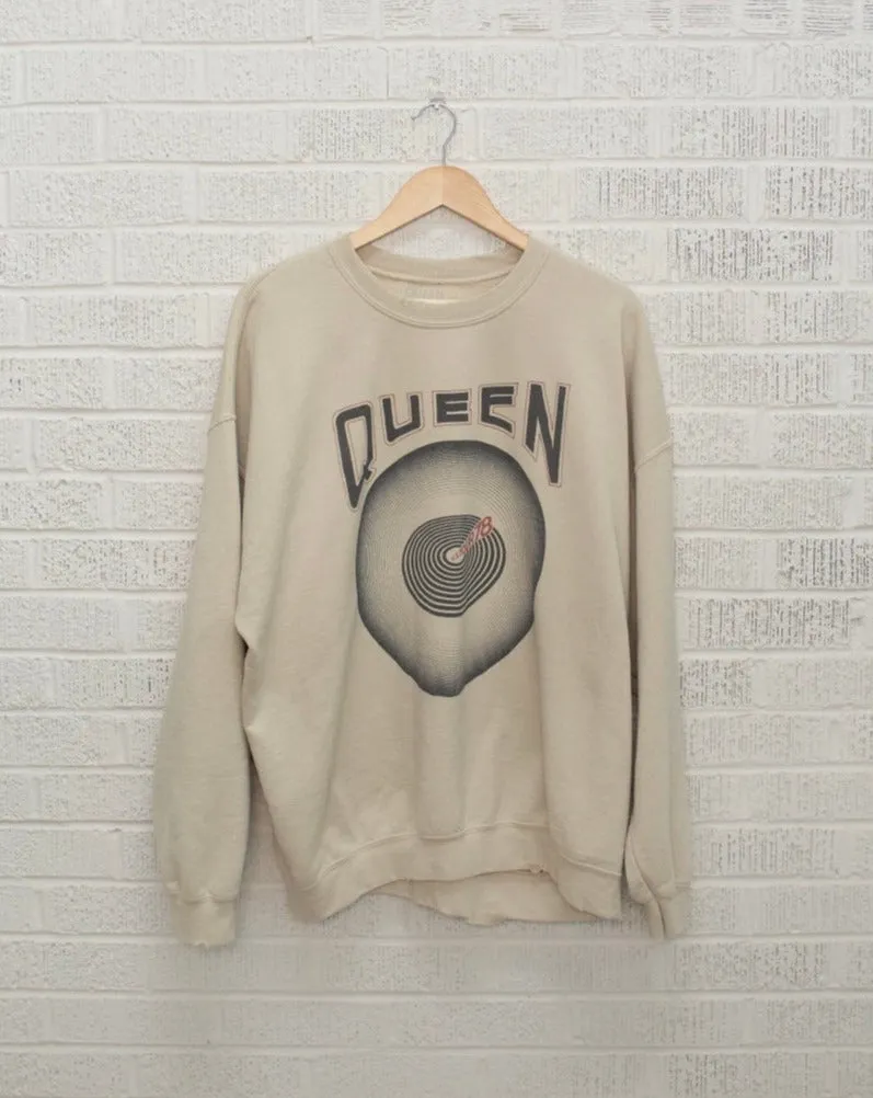 Queen Jazz Tour Sand Thrifted Sweatshirt
