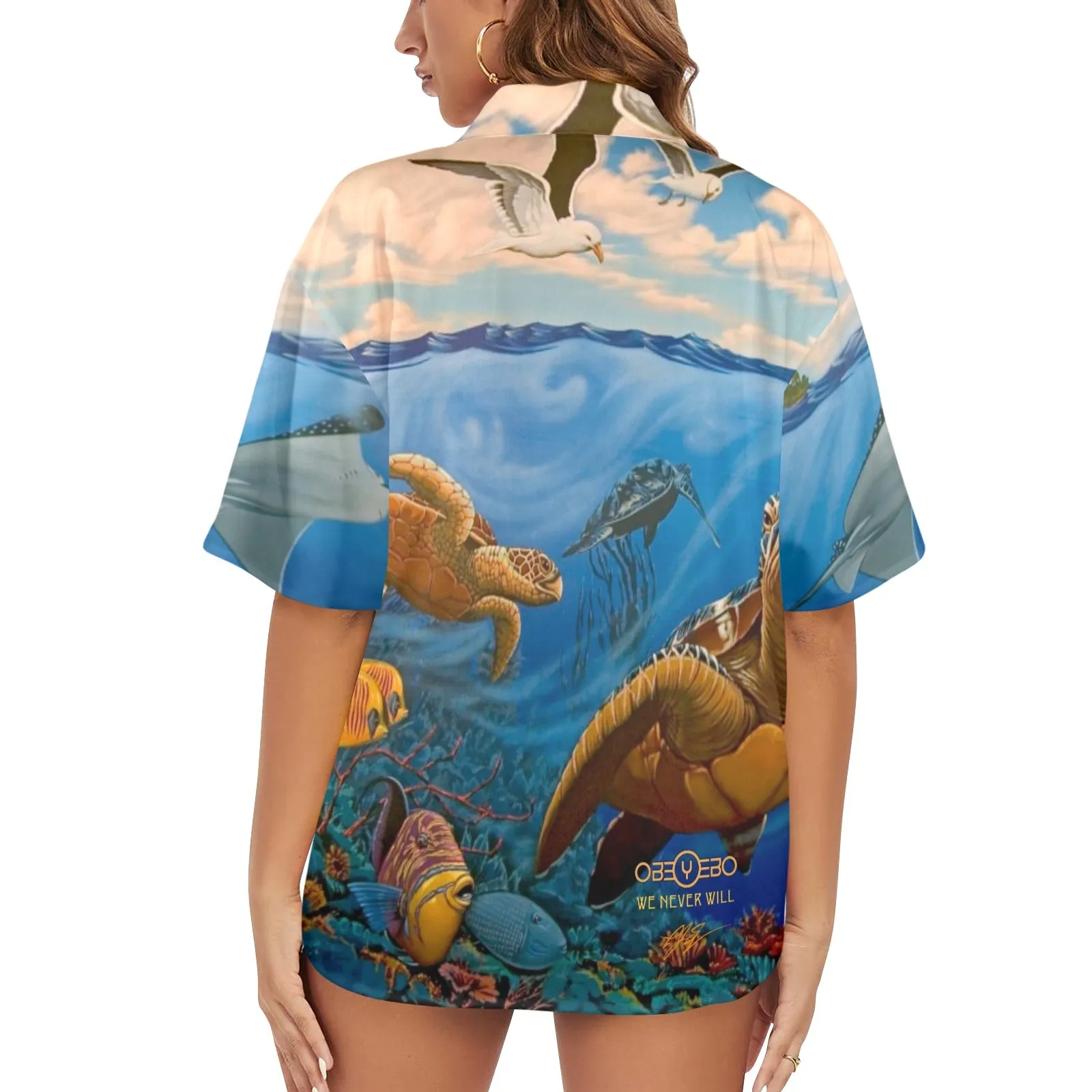 Reef Key Kargo Women's Hawaiian Shirt