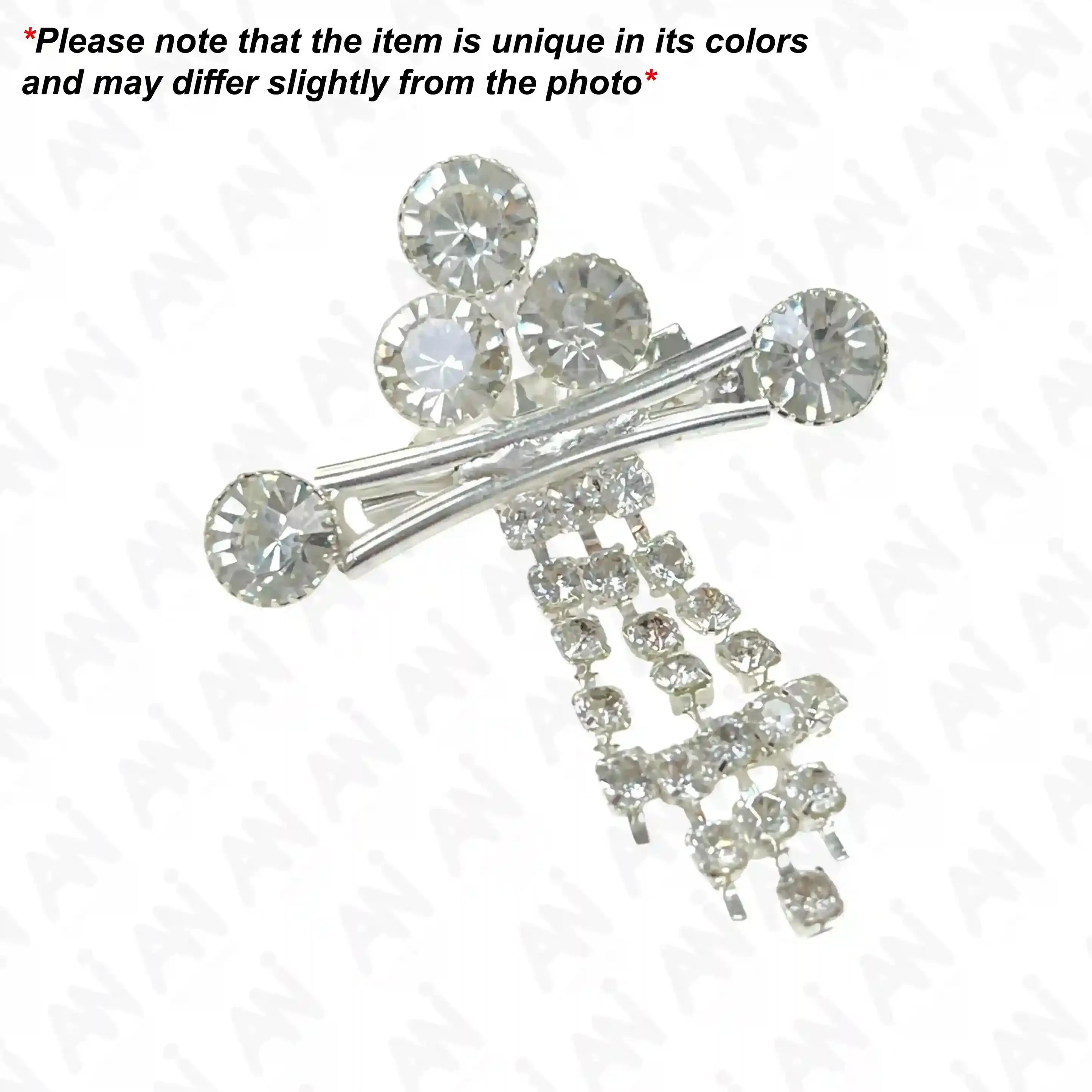 Regal Rhinestone & Crystal Brooch for Trendy Fashion