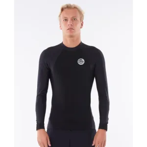 Rip Curl Flashbomb Neo Poly Long Sleeve Wetsuit Top Mens - Black