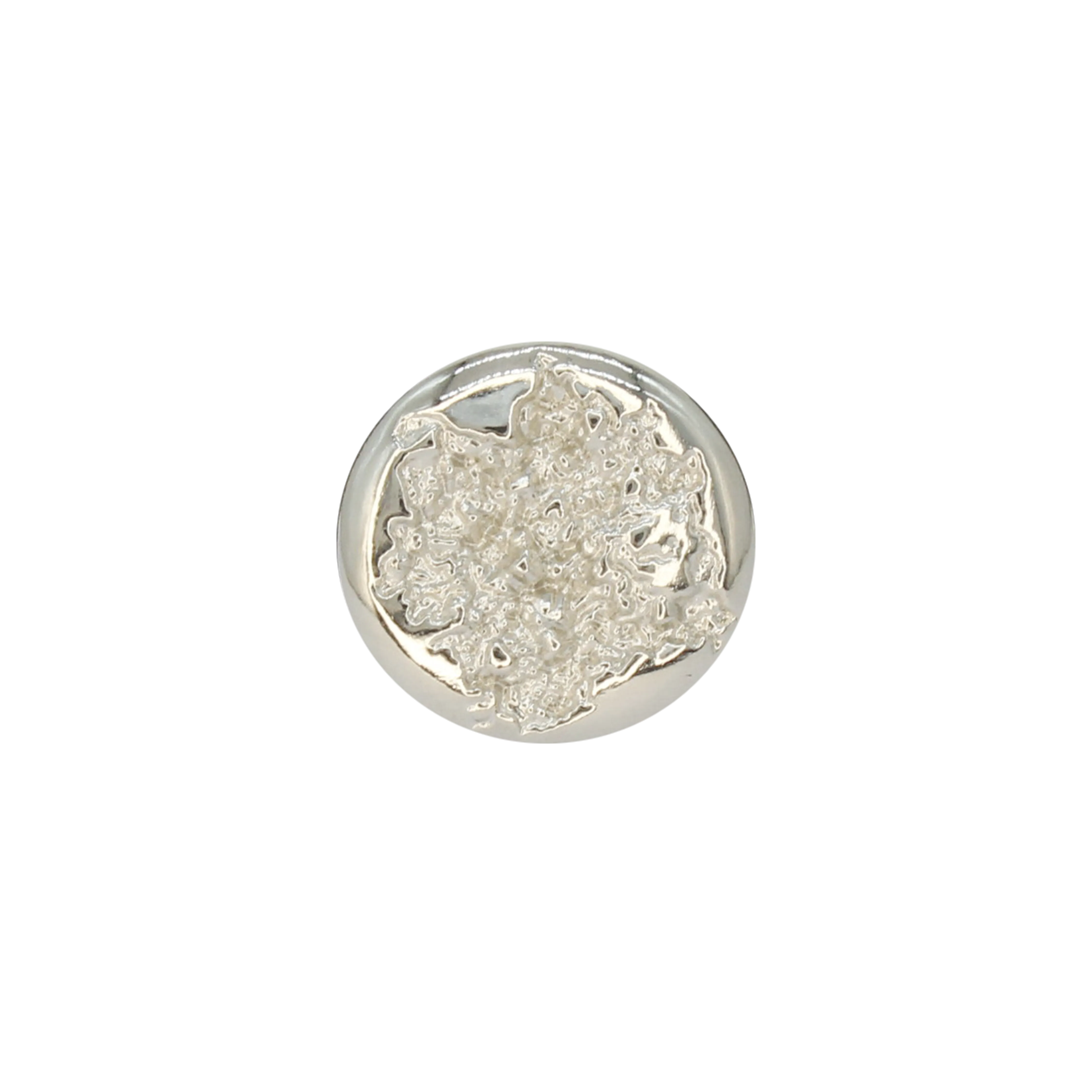 Ruffle Design Metal Buttons