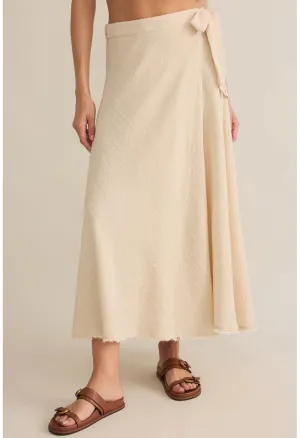 Salerno Wrap Midi Skirt