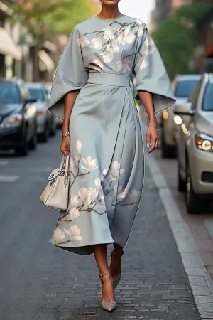 Samantha | Elegant Midi Dress