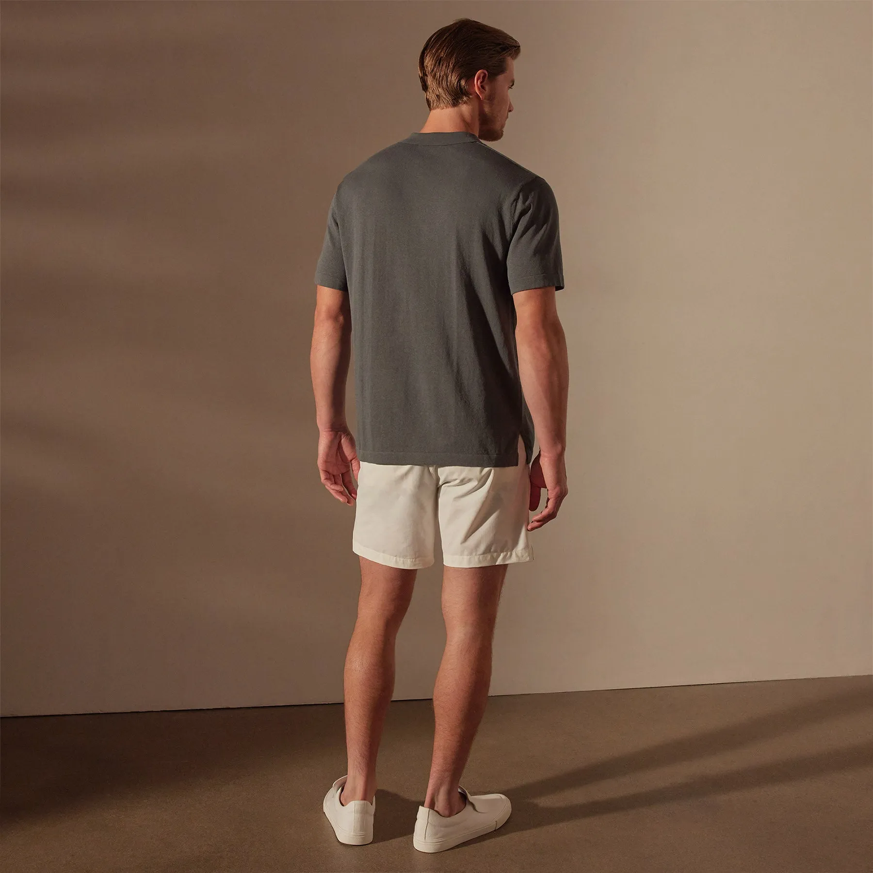 San Jacinto Knit Polo - Flint