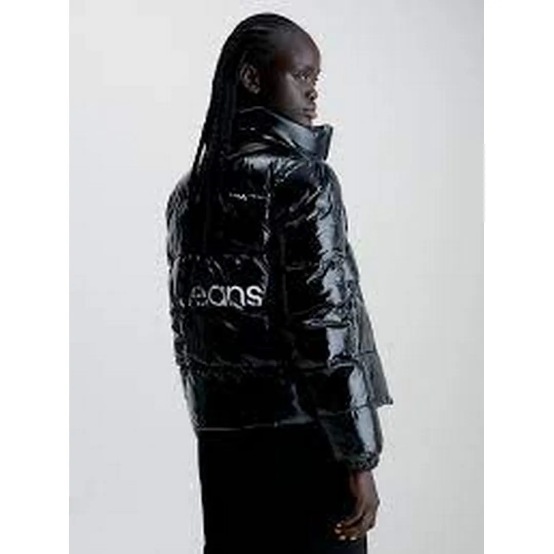 Shiny Short Fitted Jacket