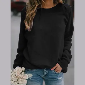 Siro - Elegant Black sweater