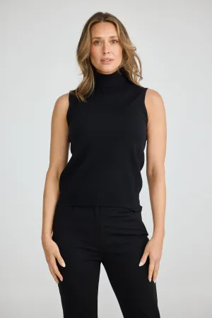 Skye Knit Top Black