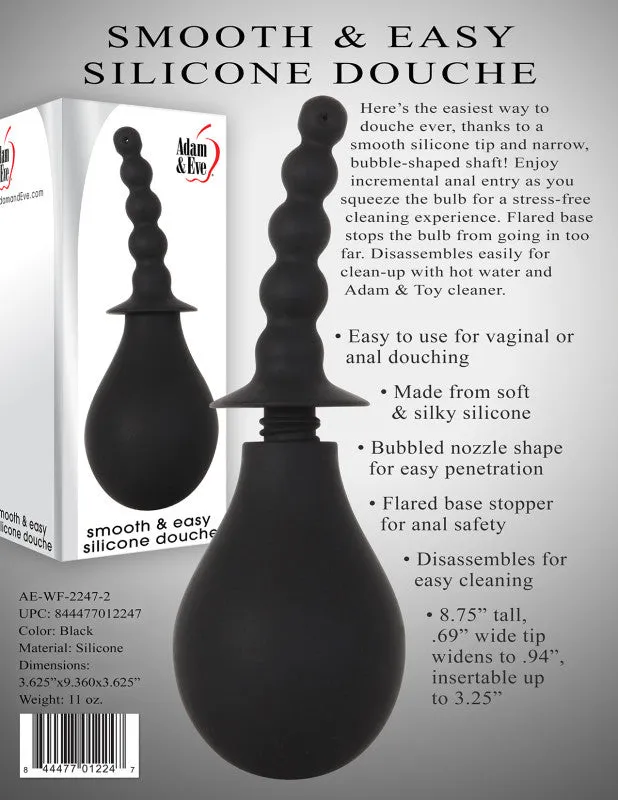 Smooth & Easy Silicone Douche