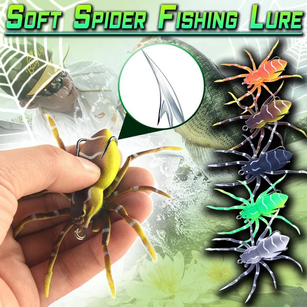 Soft Spider Fishing Lures