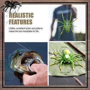 Soft Spider Fishing Lures
