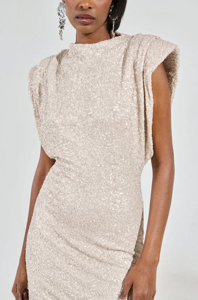 SPARKLING QUEEN MINI DRESS