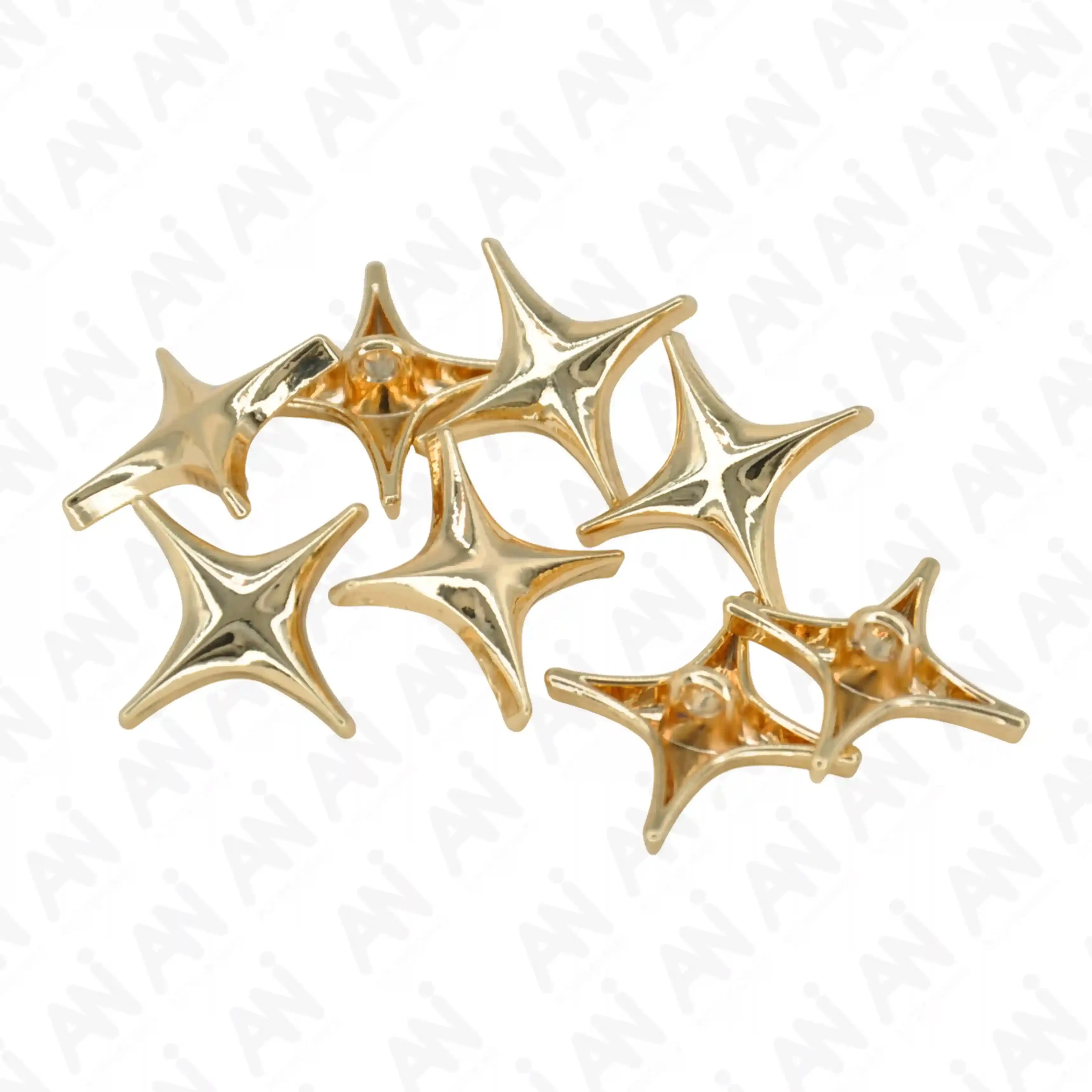 Spinner Star Style 20mm Button