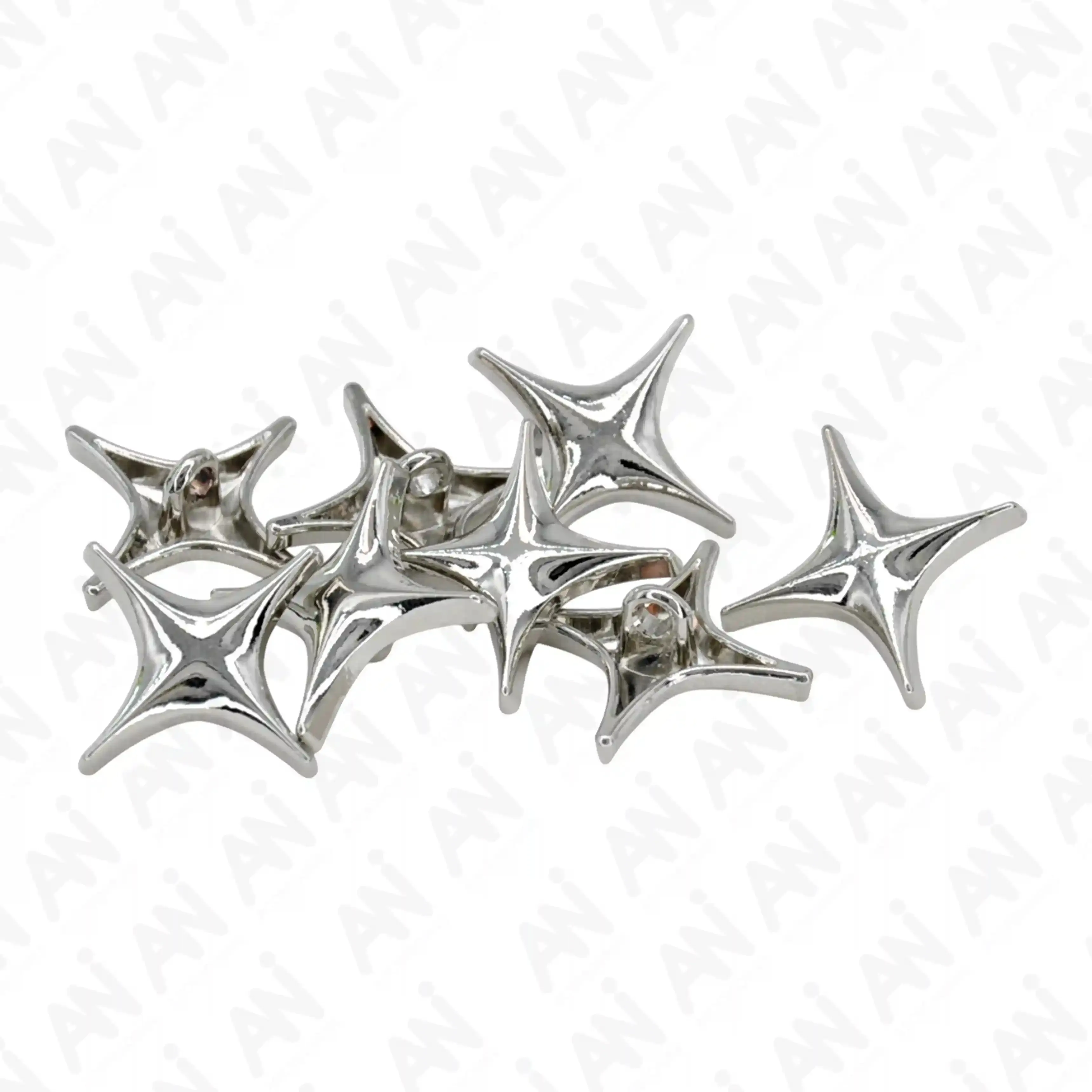 Spinner Star Style 20mm Button