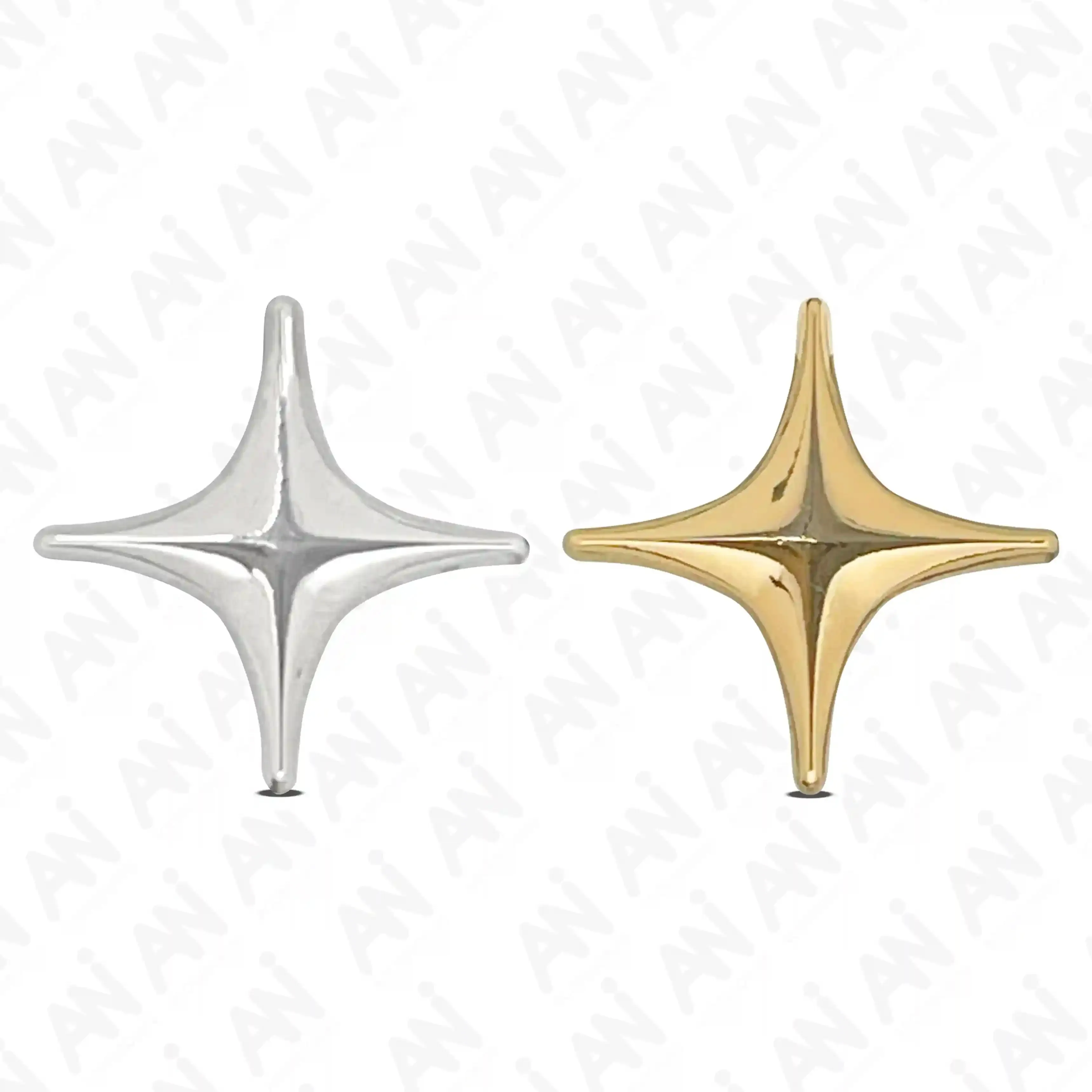 Spinner Star Style 20mm Button