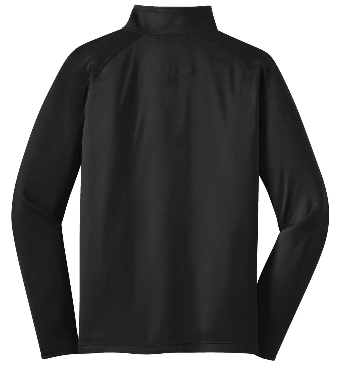 Sport-Tek Tall Sport-Wick Stretch 1/4-Zip Pullover. TST850 Black Tall