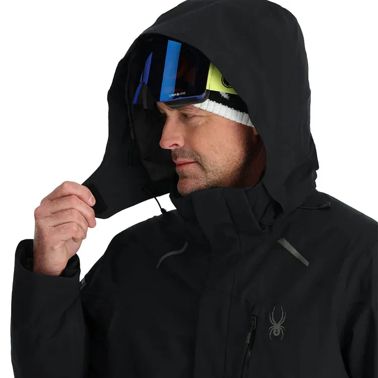 Spyder Copper Jacket Mens Black