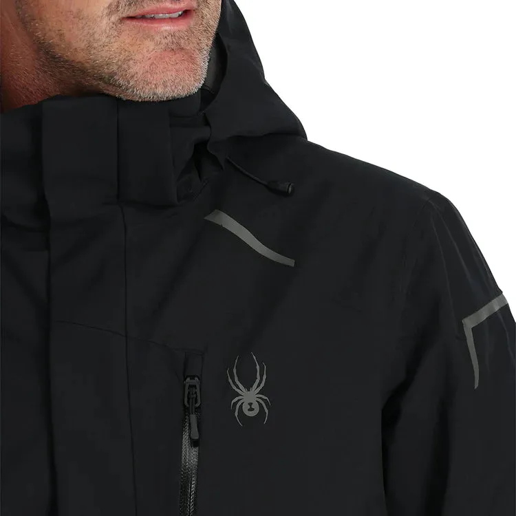 Spyder Copper Jacket Mens Black
