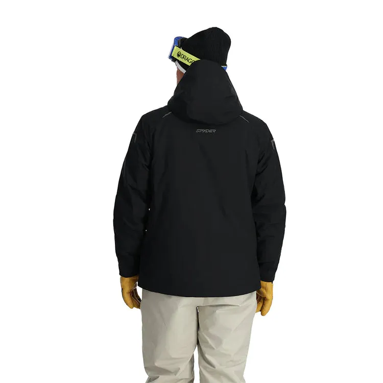 Spyder Copper Jacket Mens Black
