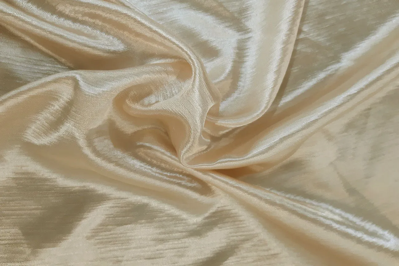 SS: Light Champagne Satin Shantung