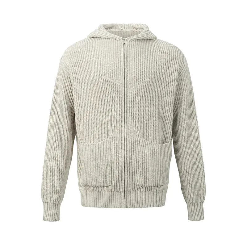 ST MORITZ KNITTED ZIP UP