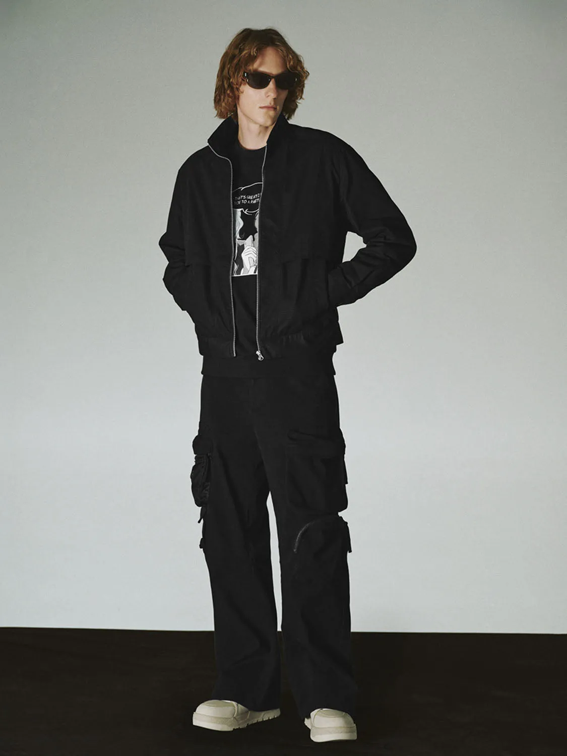 Stand Collar Mid-Length Jackets