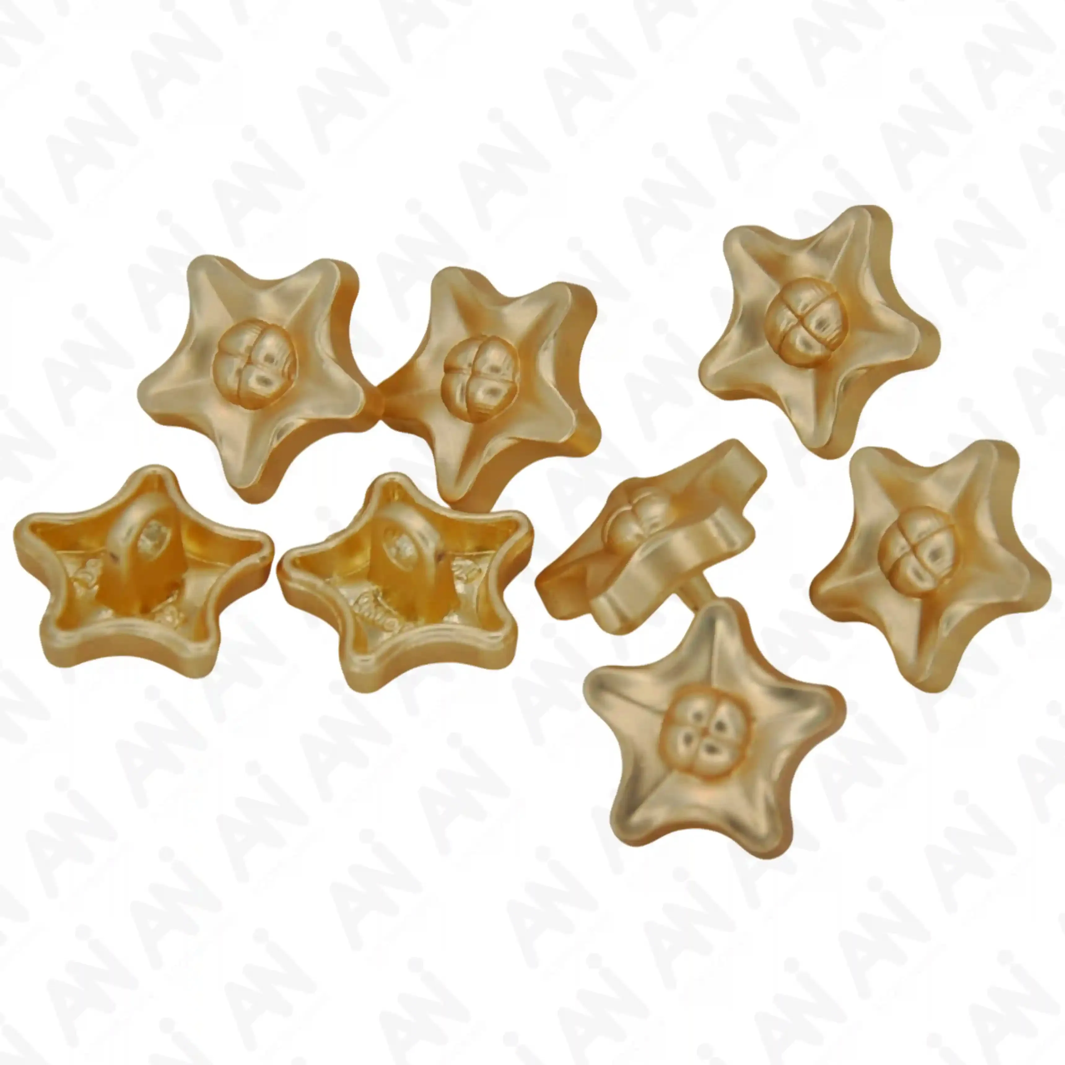 Star Style Metal Buttons