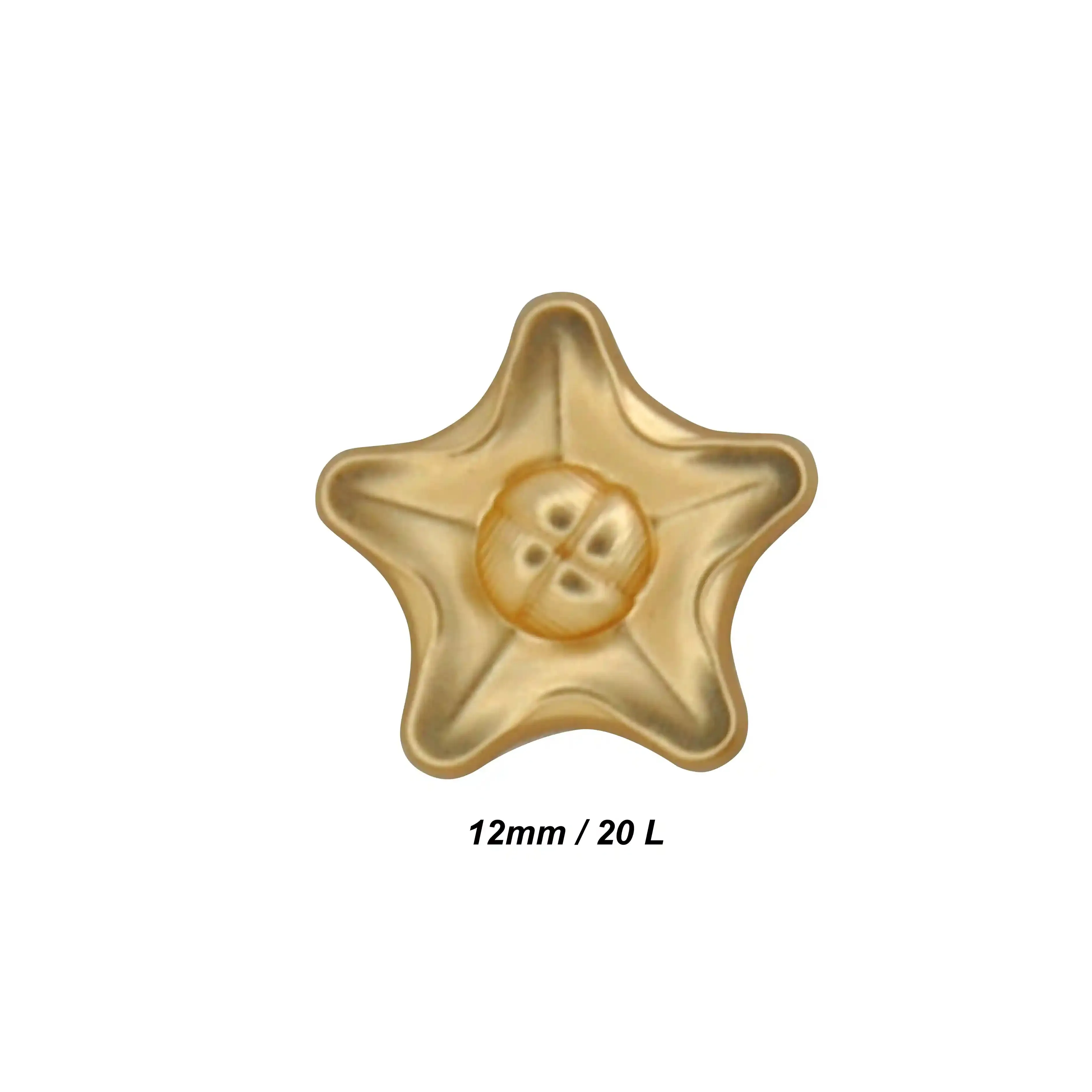Star Style Metal Buttons