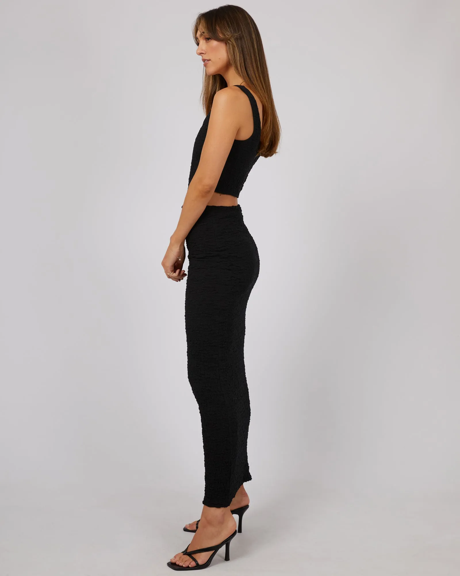 Stassie Maxi Skirt Black