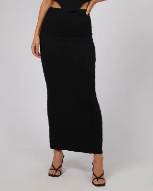 Stassie Maxi Skirt Black