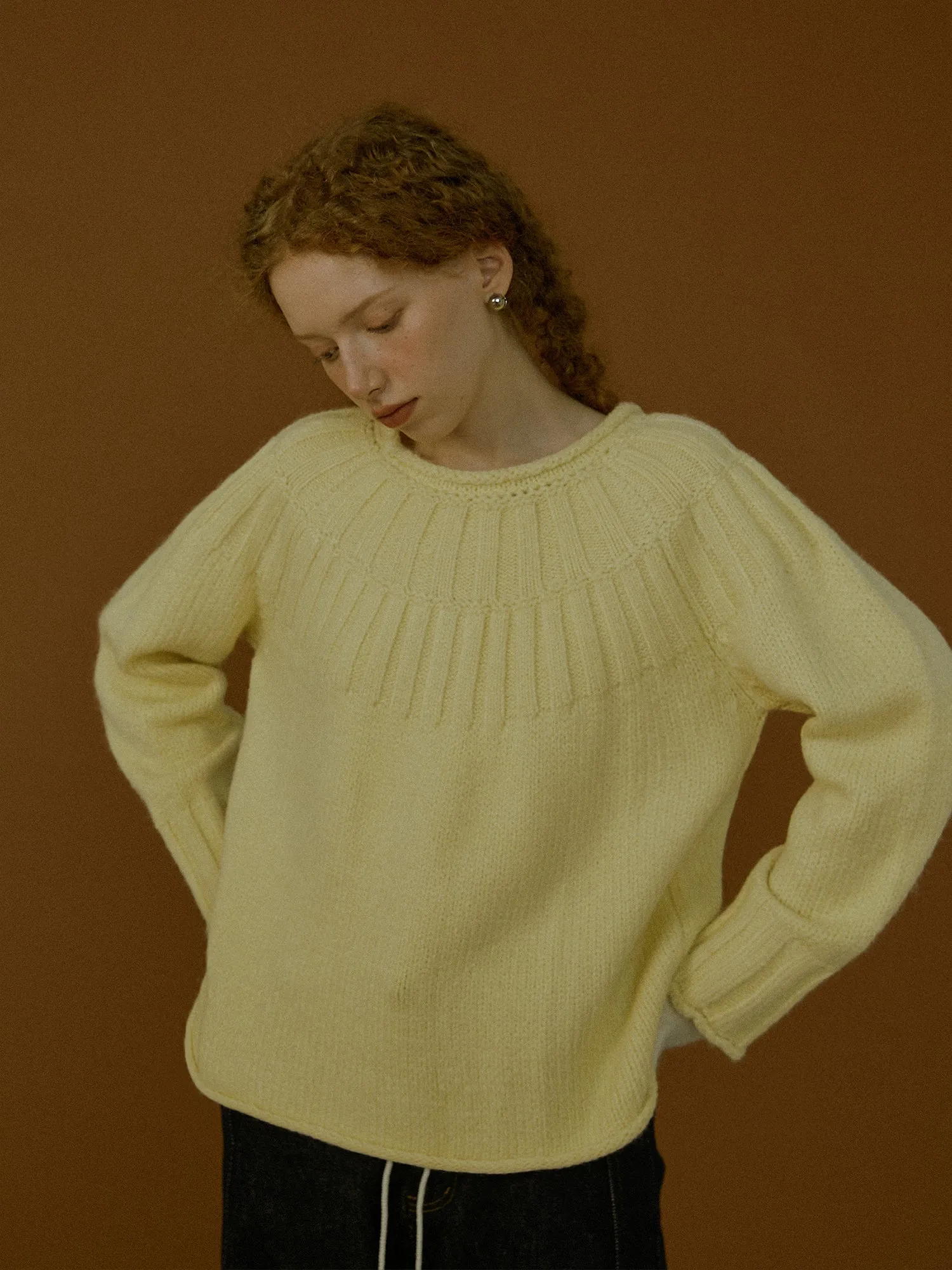 Striped Knit Sweater