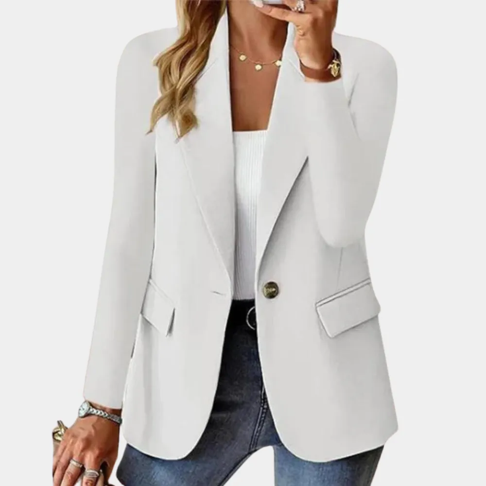 Sujana | Blazer Élégant Intemporel avec Coupe Ajustée pour Femme
