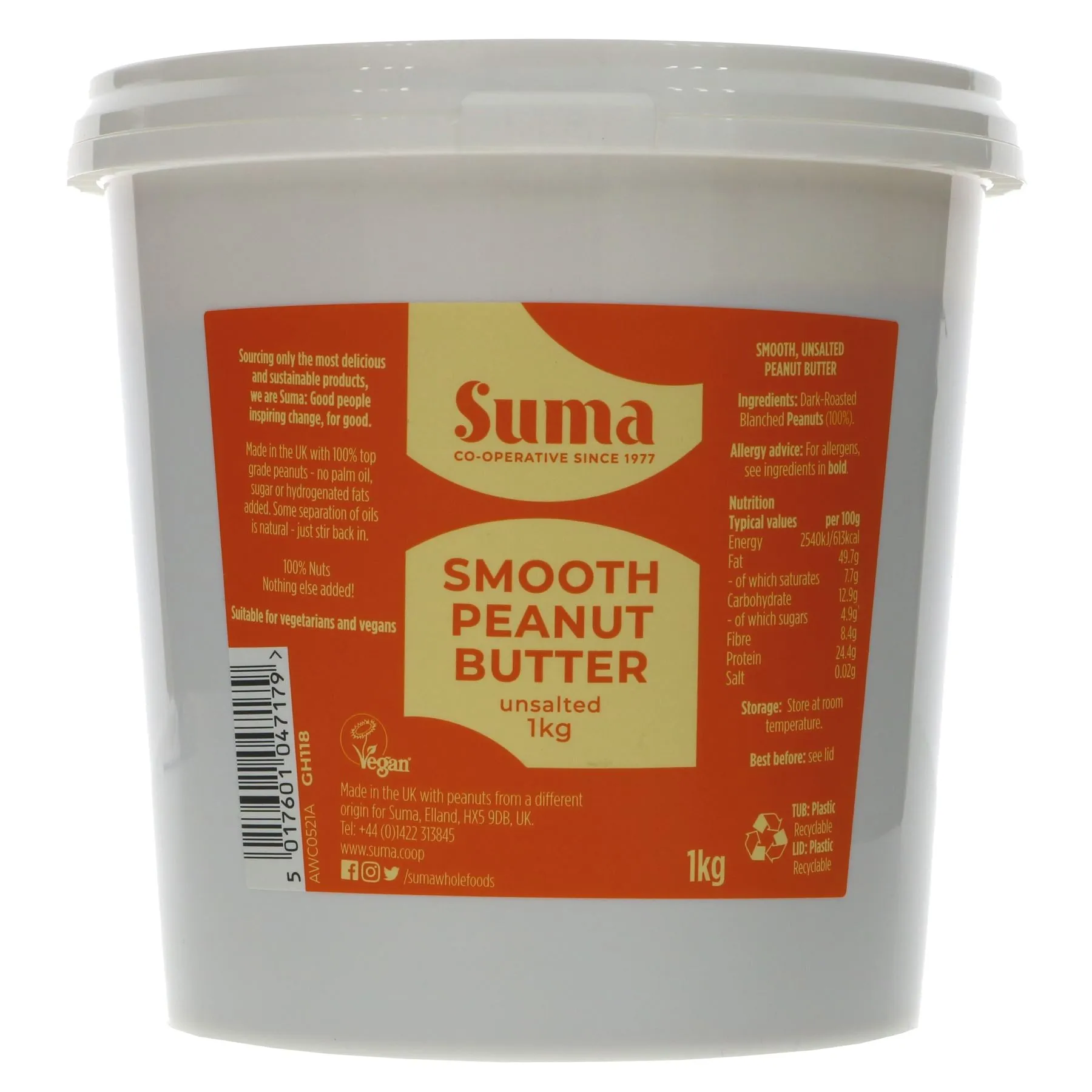 Suma | Smooth Peanut Butter | 1kg