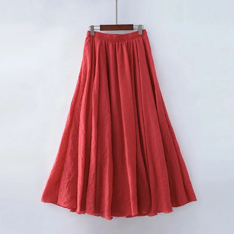 Summer Serenity Maxi Skirt