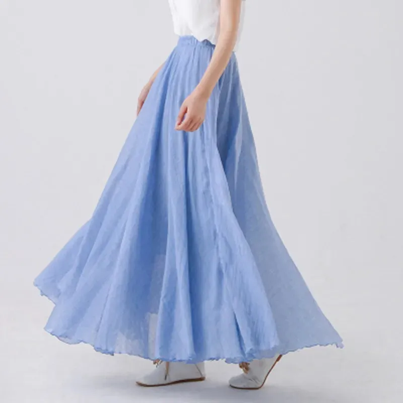 Summer Serenity Maxi Skirt