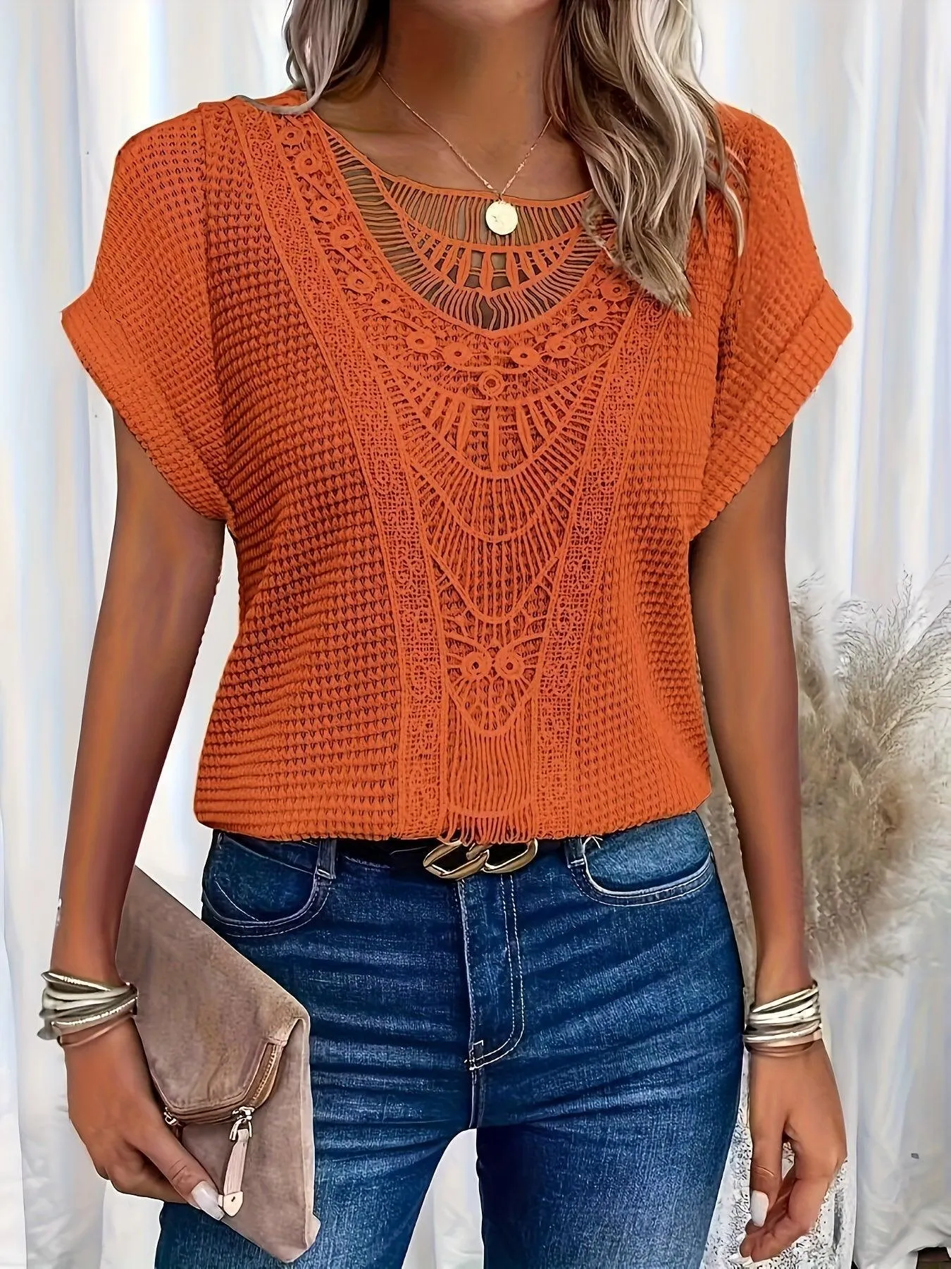SUZI - EXQUISITELY CRAFTED KNIT TOP