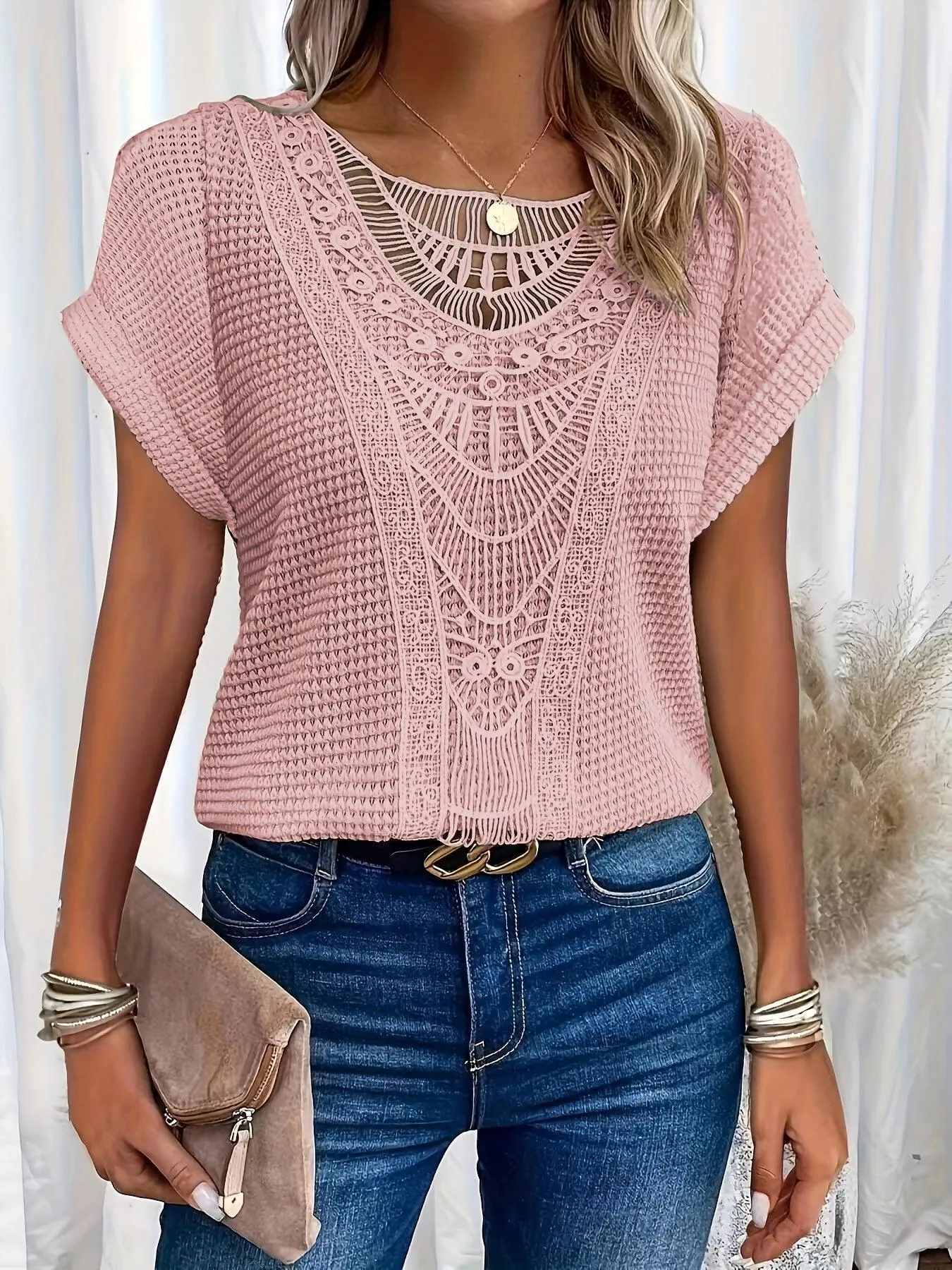 SUZI - EXQUISITELY CRAFTED KNIT TOP