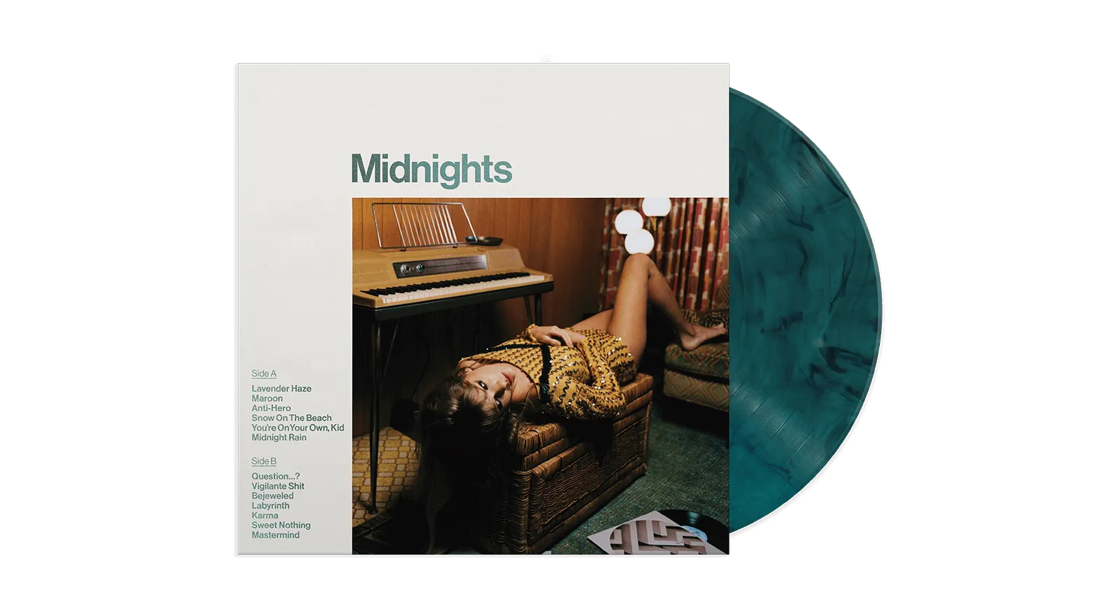 Taylor Swift : Midnights (Jade Green Edition Vinyl)