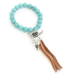 Texas Longhorn Stretch Bracelet