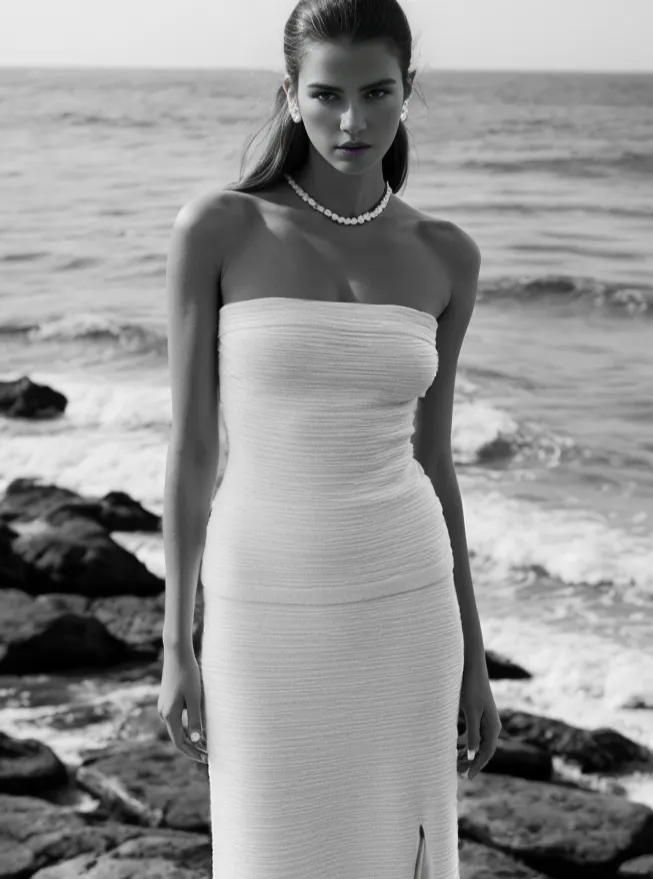 Textured Tube Top
