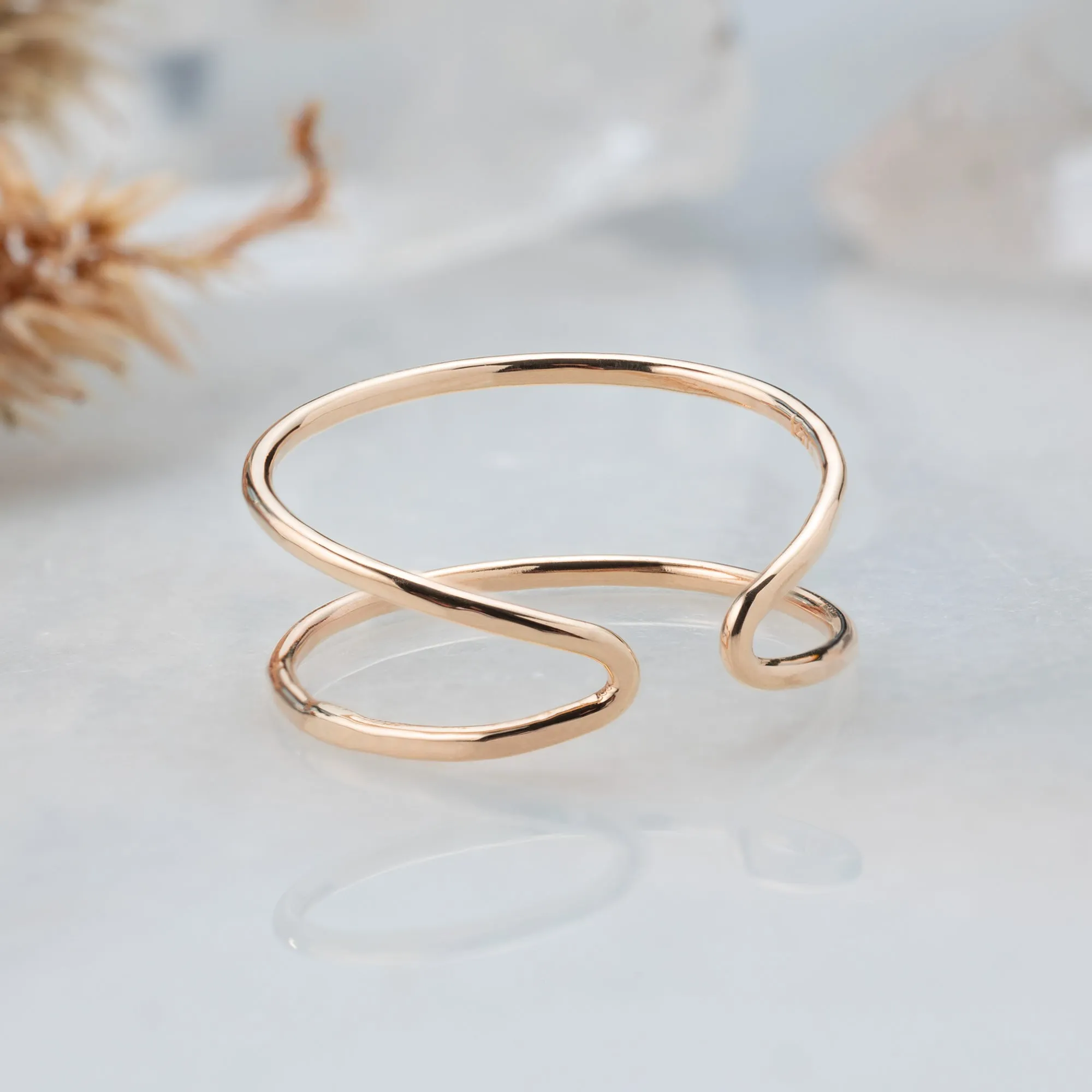 The Arrow Ring | Gold Filled