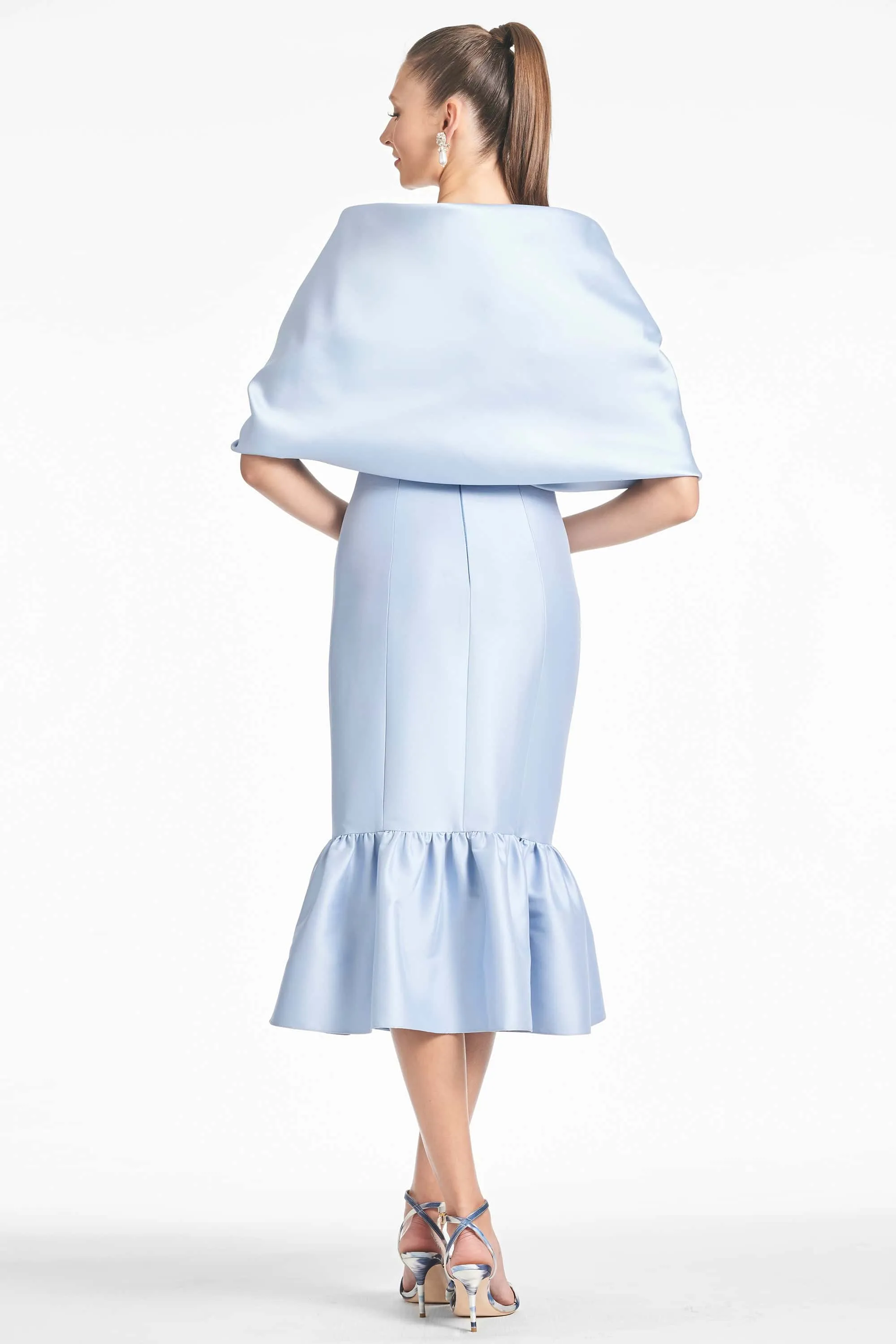 The Hug Shawl - Glacial Blue