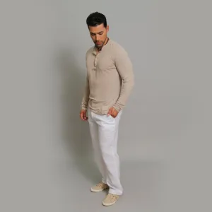 The Jersey Linen Fitted