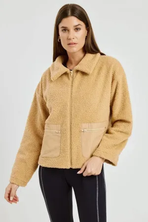 The Naomi Jacket by Year of Ours |Tan